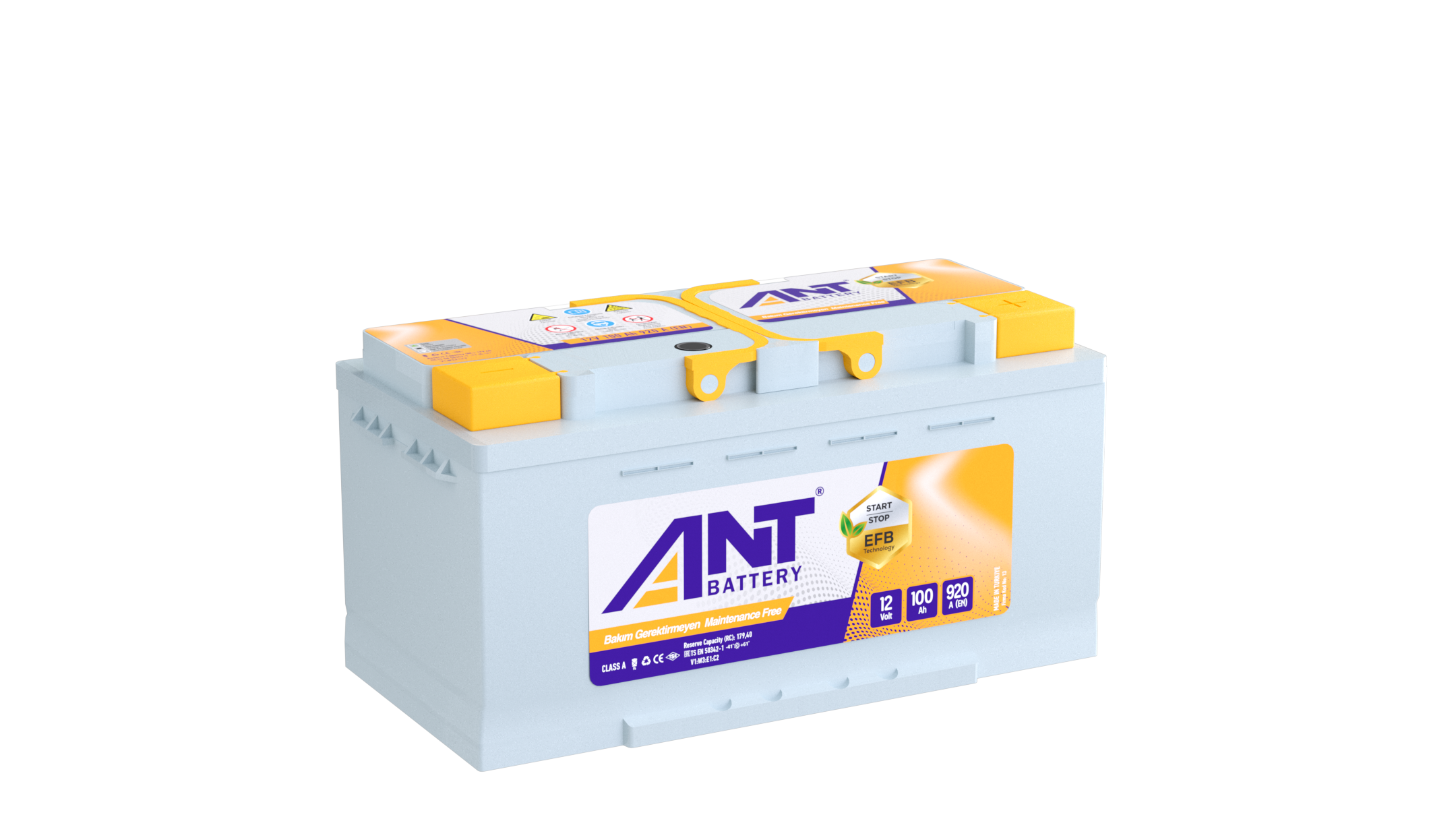 Ant Akü 12V 100 Ah