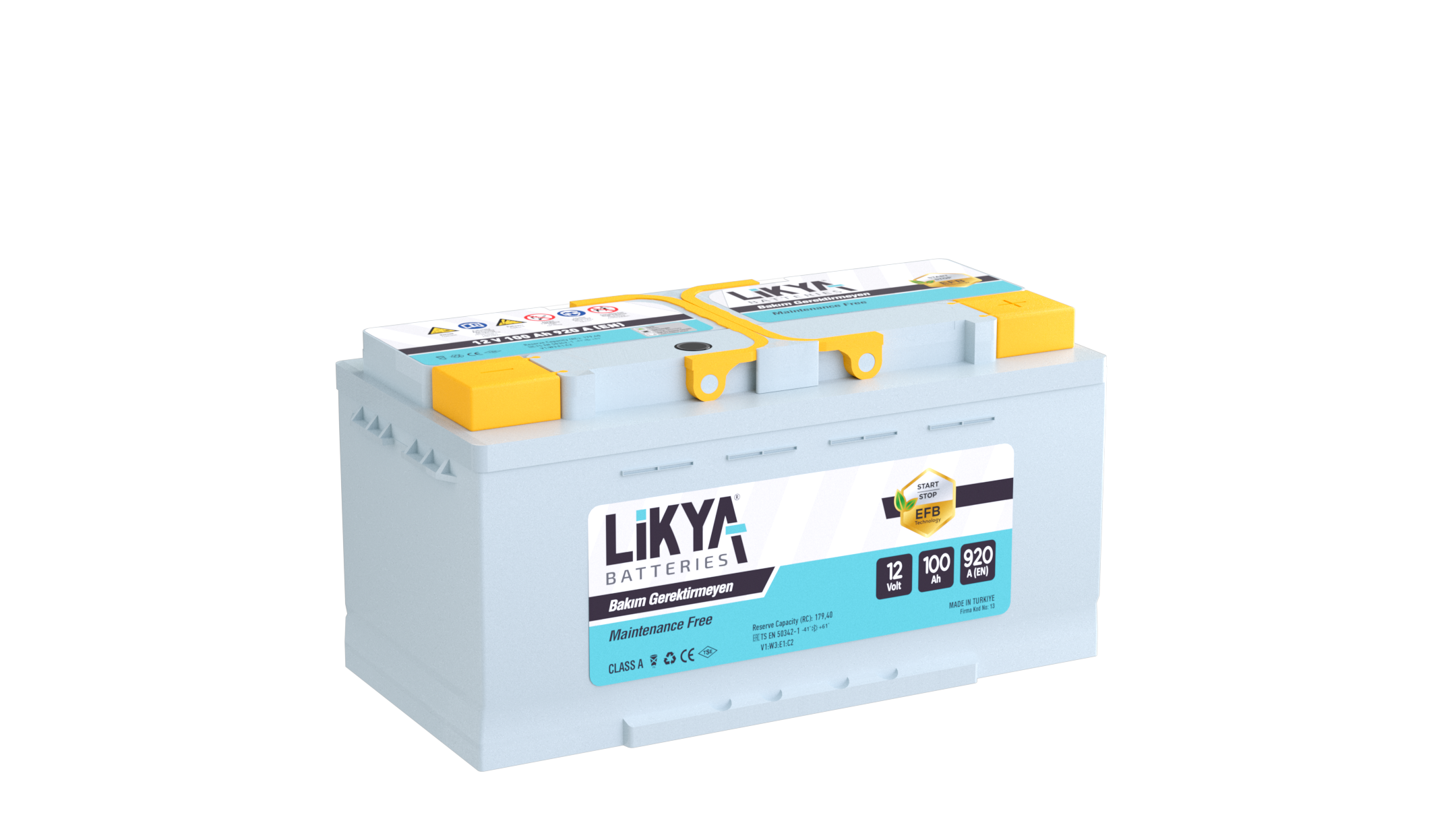 Likya Akü 12V 100 Ah