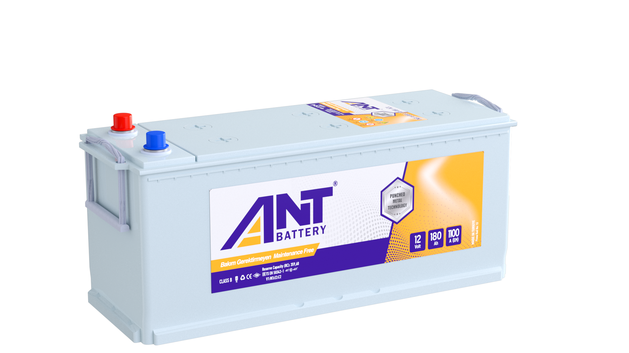 Ant Akü 12V 180 Ah