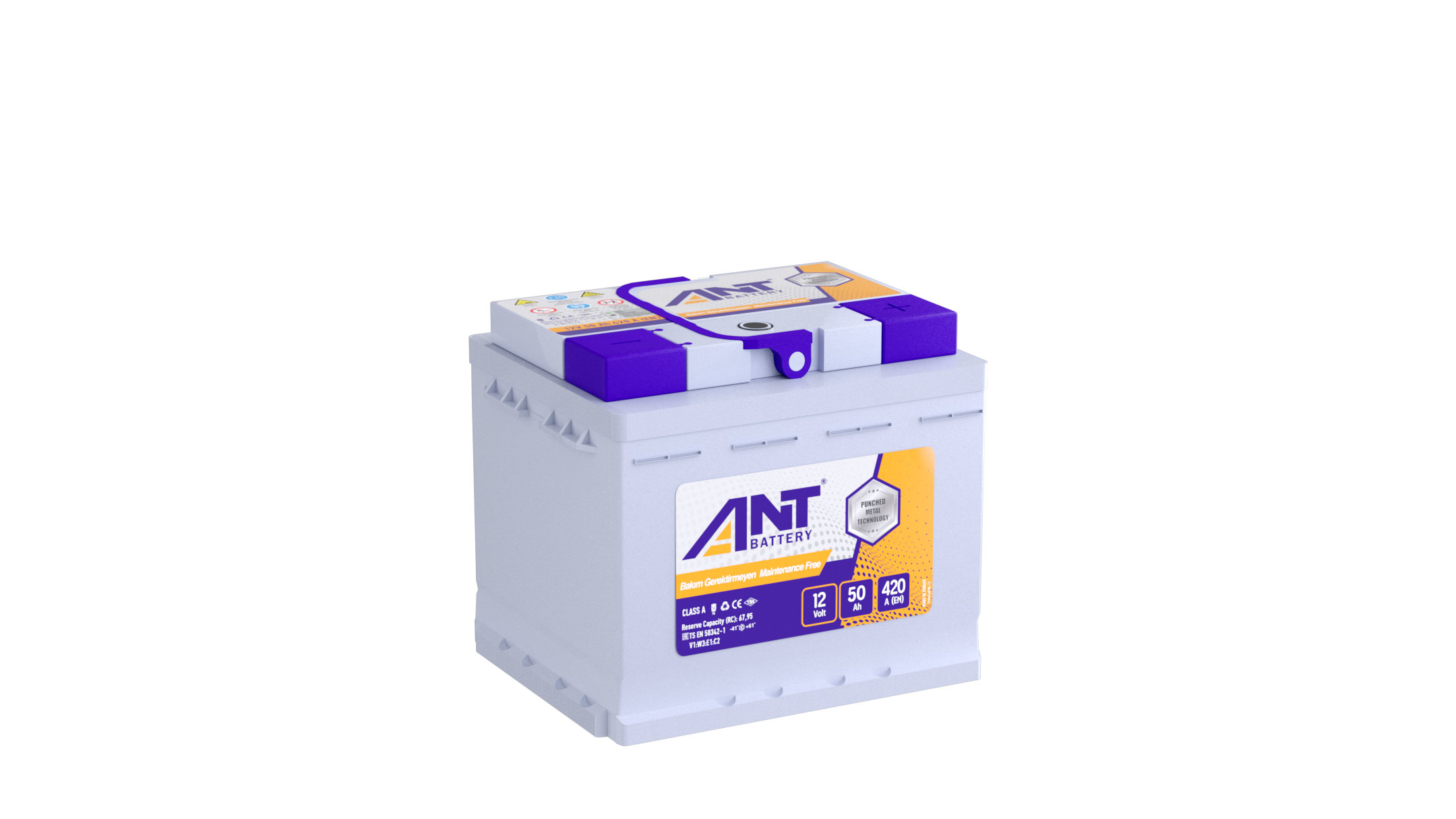 Ant Akü 12V 50 Ah