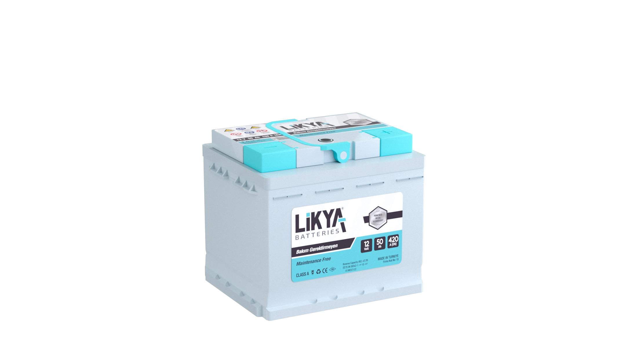 Likya Akü 12V 50 Ah
