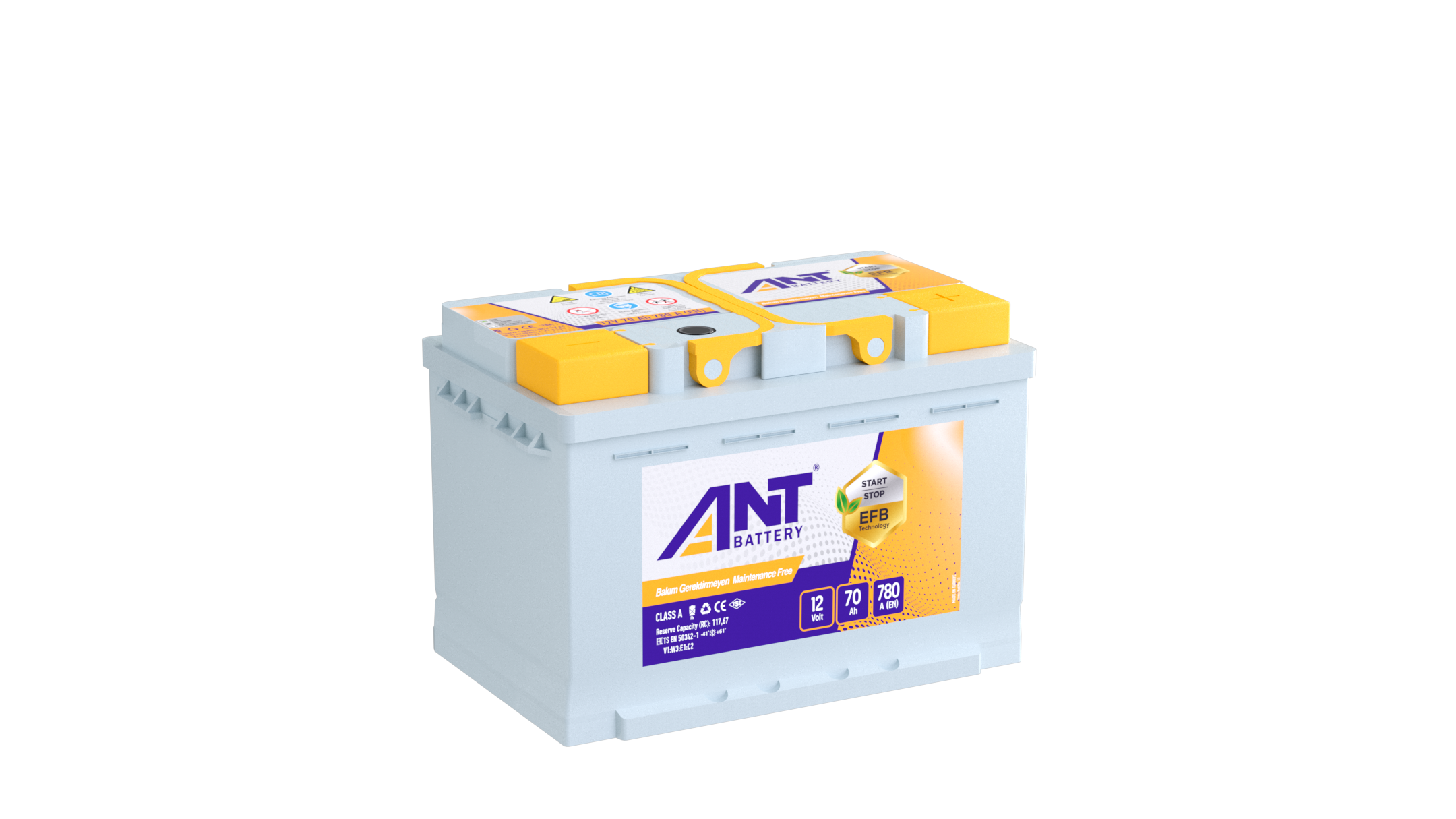 Ant Akü 12V 70 Ah
