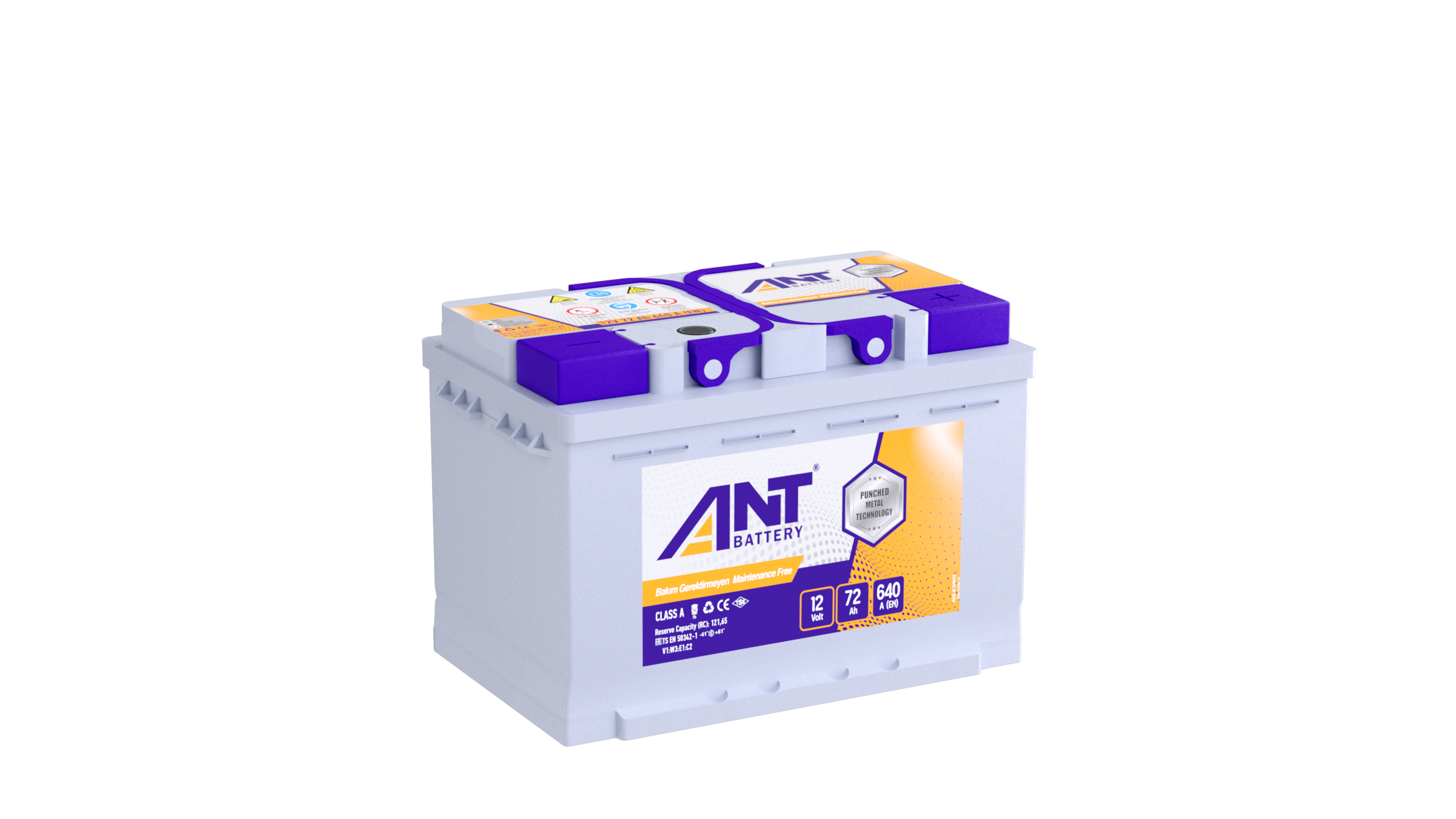 Ant Akü 12V 72 Ah