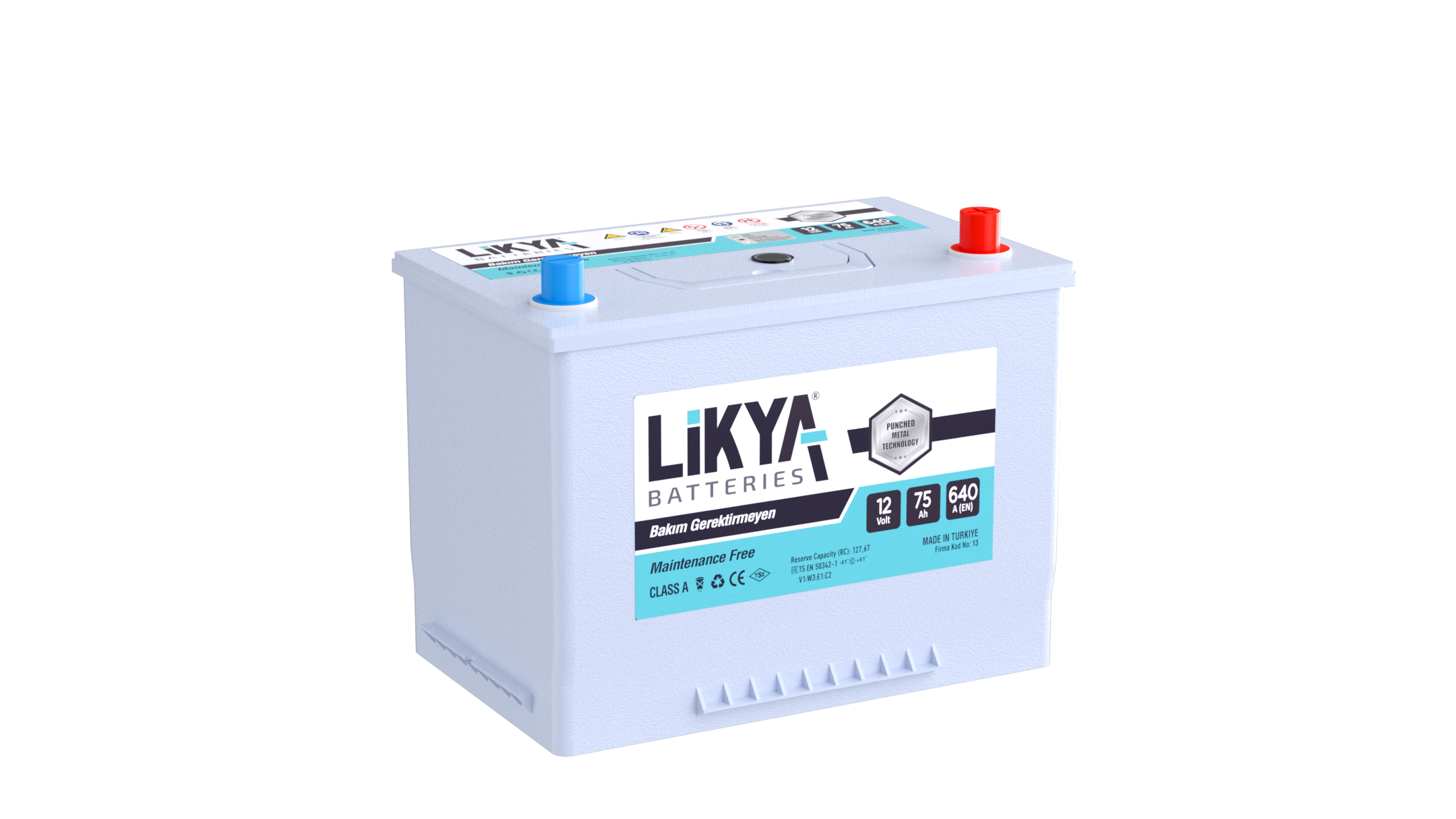 Likya Akü 12V 75 Ah