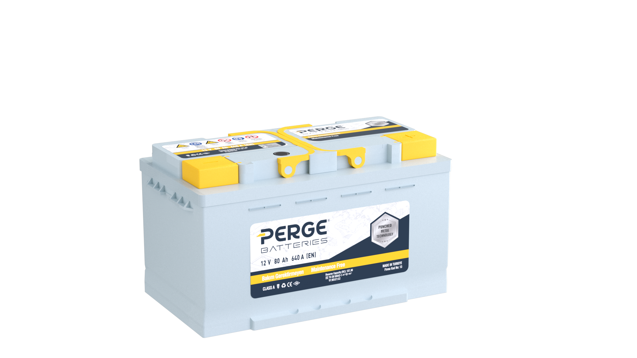 Perge Akü 12V 80 Ah