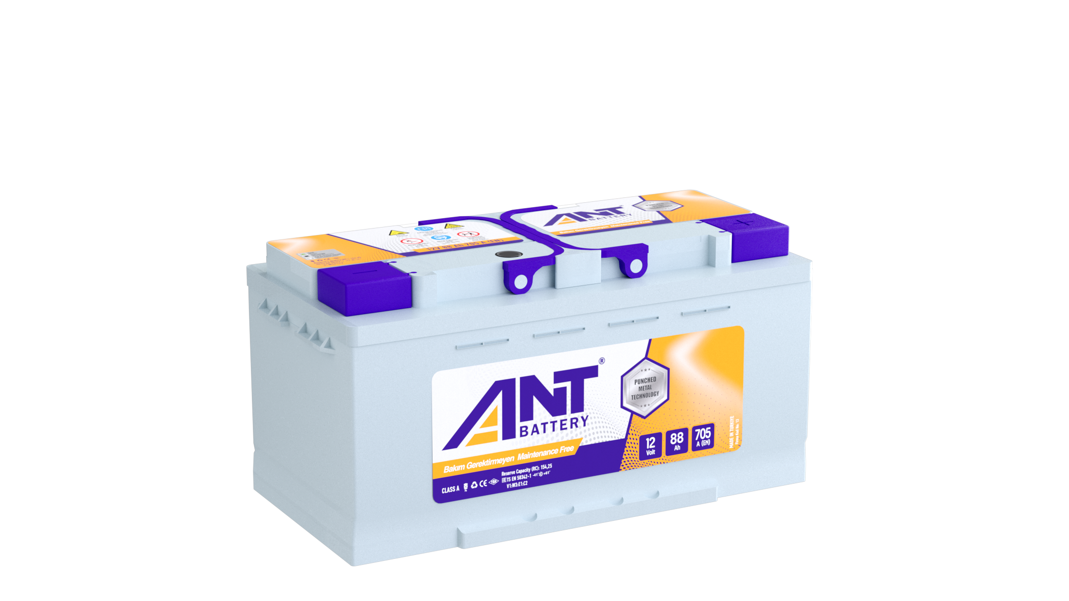 Ant Akü 12V 88 Ah