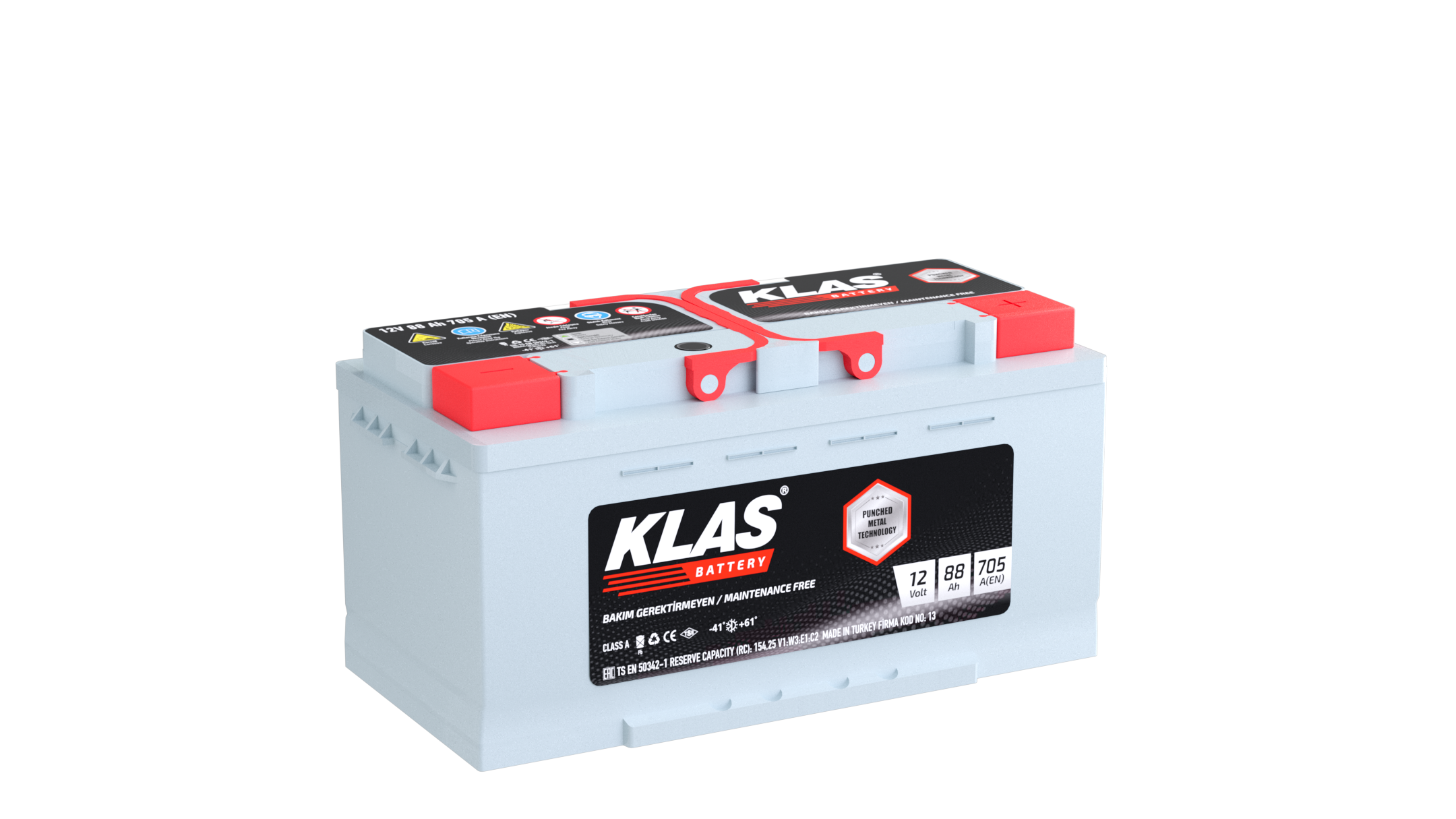 Klas Akü 12V 88 Ah