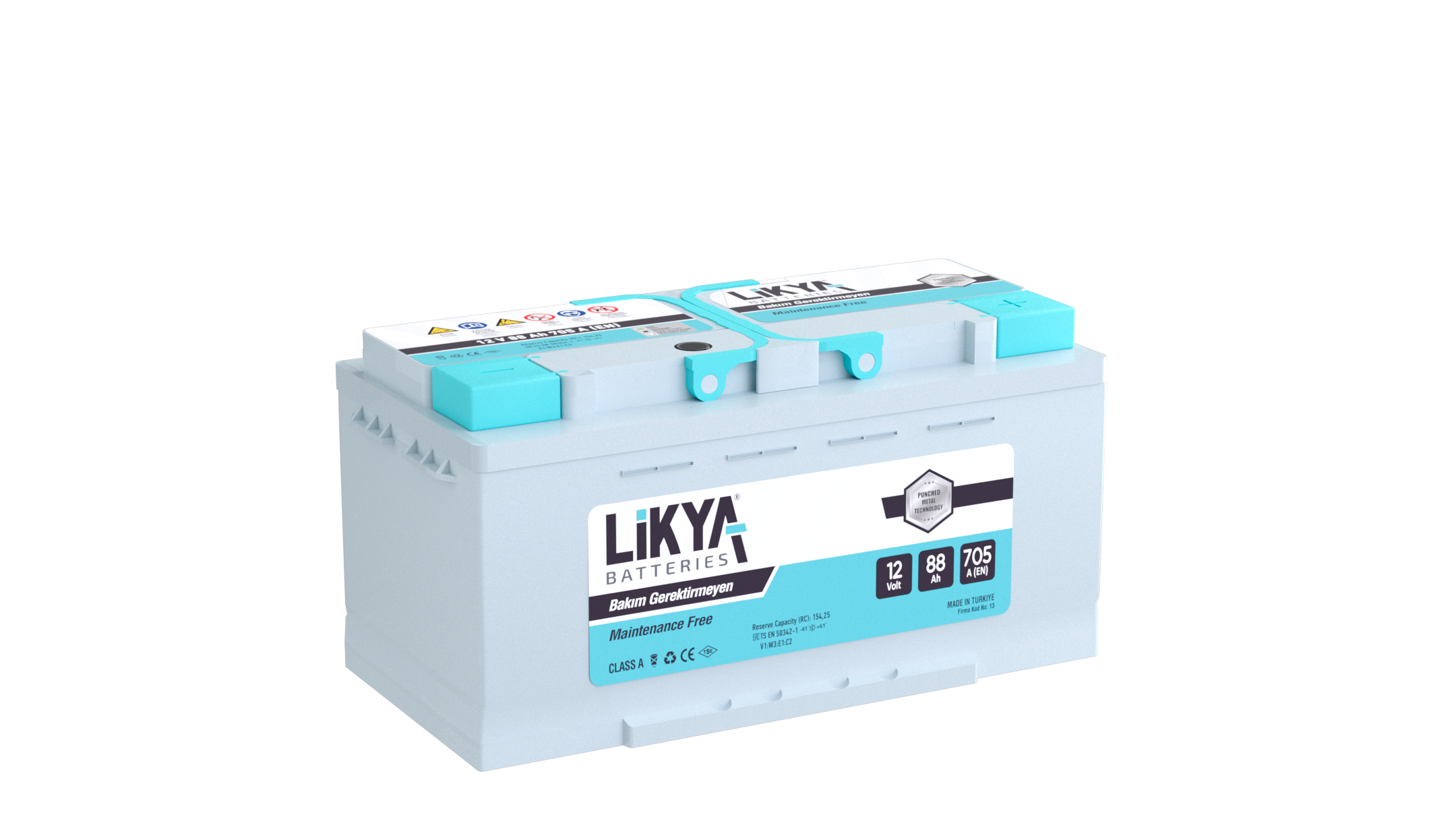 Likya Akü 12V 88 Ah
