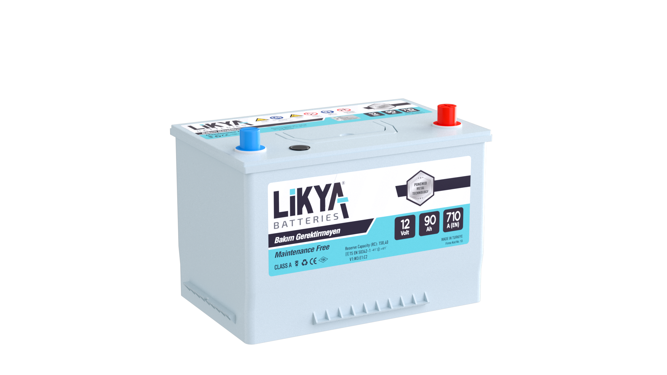 Likya Akü 12V 90 Ah