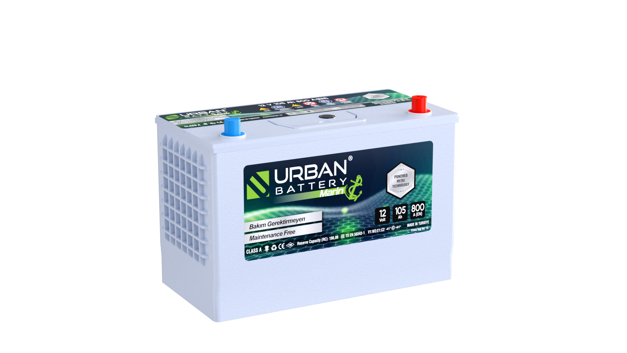 Urban Batteries Marin 12 V 105 AH